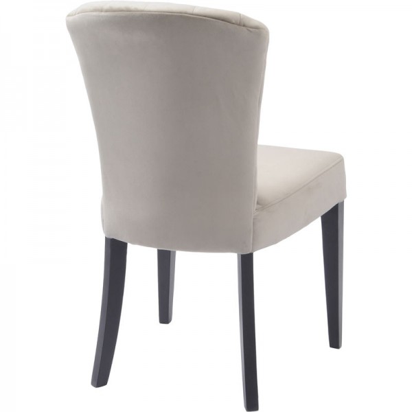 Henley Velvet Shell Upholstered Dining Chair - Taupe 